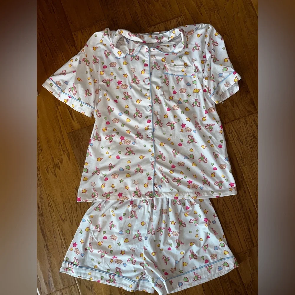 Monkey pajama set - Picture 1 of 3